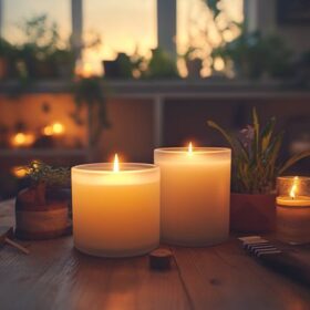 nến thơm hỗ trợ giấc ngủ